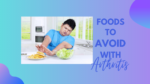Foods to avoid with Arthritis