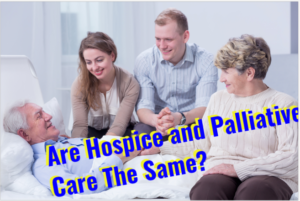 are hospice and palliative care the same