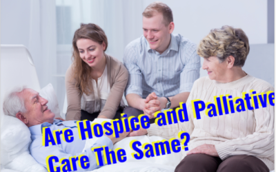 Are Hospice and Palliative Care The Same?
