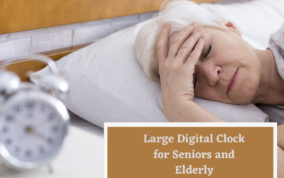 Large Digital Clock for Seniors and Elderly